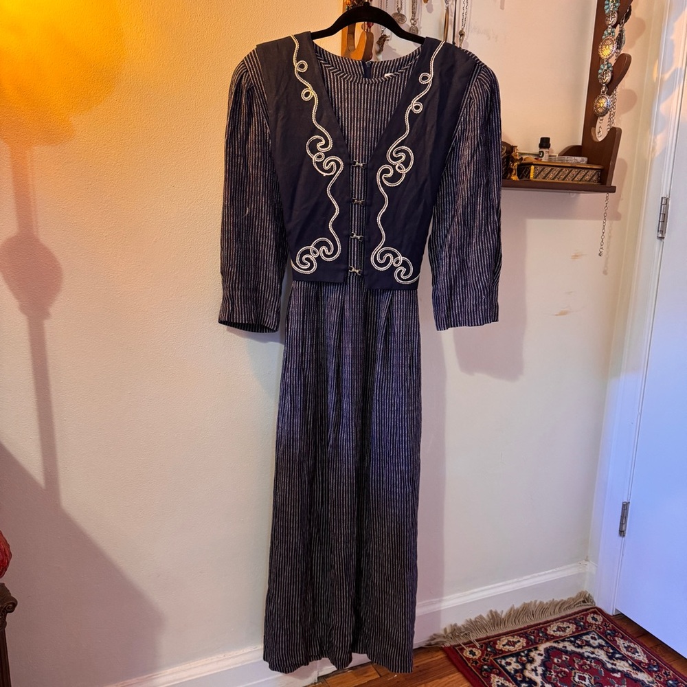Vintage Peri Dress